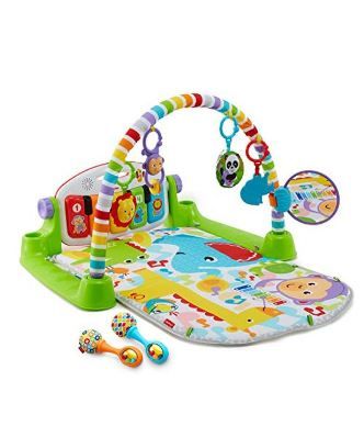 Photo 1 of Fisher-Price Deluxe Kick & Play Piano Gym & Maracas
