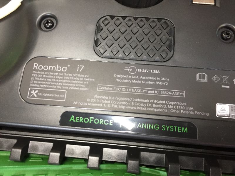 Photo 4 of iRobot Roomba i7+ Wi-Fi Connected Robot Vacuum with Automatic Dirt Disposal (7550)---BOX DAMAGED FROM SHIPPING---OPEN BOX---