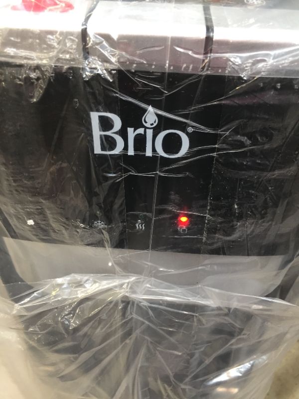 Photo 7 of Brio - CLBL420V2 Bottom Loading Water Cooler Water Dispenser & New Wave Enviro Products BPA Free Tritan™ Bottle, 5-Gallon---ITEM IS DIRTY---HAS A FEW DENTS---
