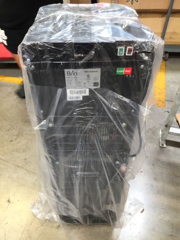 Photo 4 of Brio - CLBL420V2 Bottom Loading Water Cooler Water Dispenser & New Wave Enviro Products BPA Free Tritan™ Bottle, 5-Gallon---ITEM IS DIRTY---HAS A FEW DENTS---
