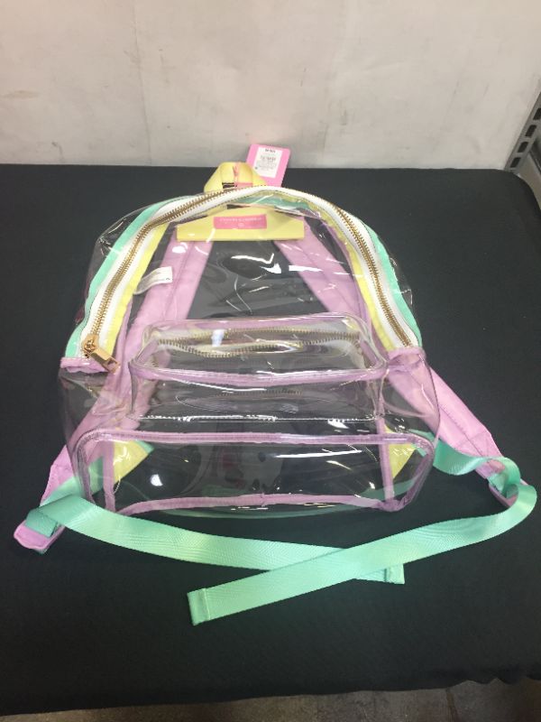 Photo 1 of Stoney Clover Lane x Target Clear Lavender Transparent Backpack Bag