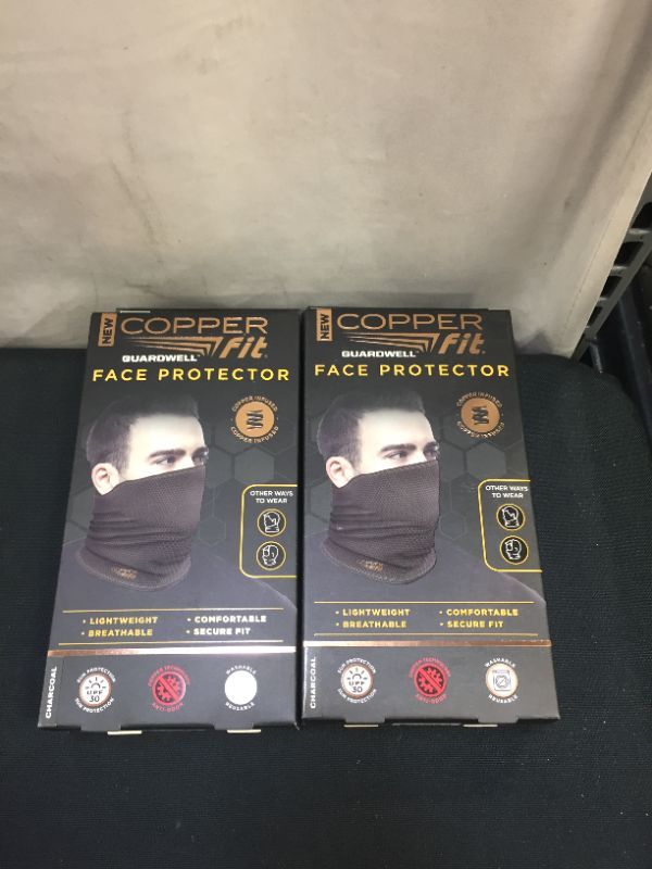 Photo 1 of CFGW2PKGY Guardwell Face Protector, Thermal Protection, Gray - Quantity 333
2 pack 