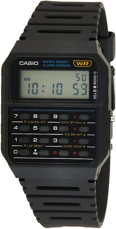 Photo 1 of Casio Men's Vintage CA53W-1 Calculator Watch
