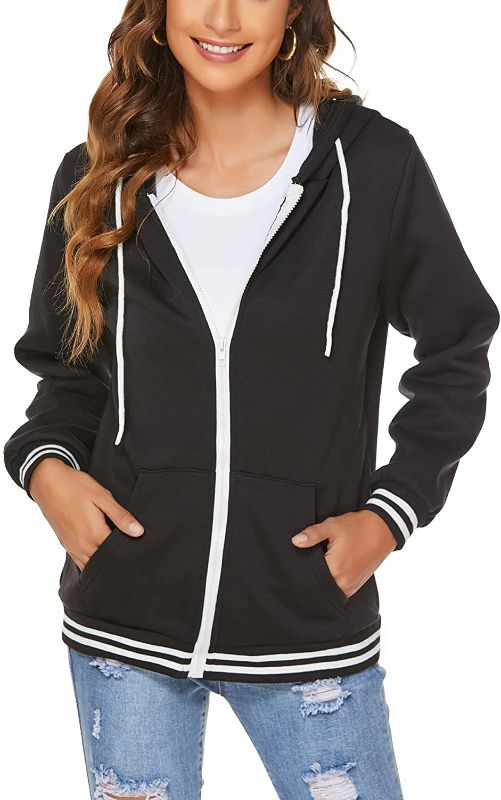 Photo 1 of FINWANLO Hoodies for Women Casual Long Sleeve Tops Fleece Pullover Hooded Sweatshirts Jacket with Pockets SIZE XL
