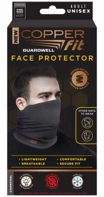 Photo 1 of  Guardwell Face Protector, Thermal Protection, Gray PACK OF 2
