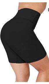 Photo 1 of SVOKOR Biker High Waist Butter Soft Shorts for Women Casual Bottoming Stretch SMALL