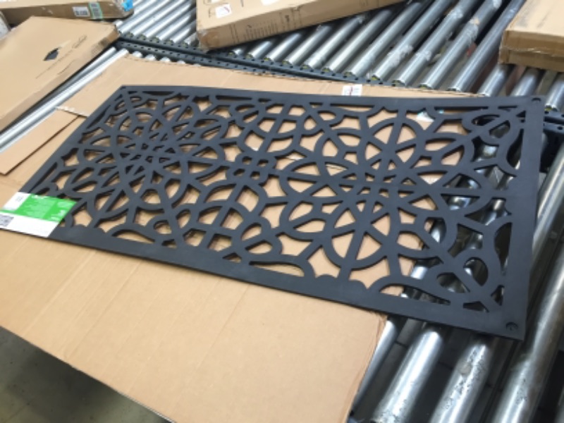 Photo 2 of Barrette Outdoor Living 73004786 2X4-Fretwork Sheeting, Black
