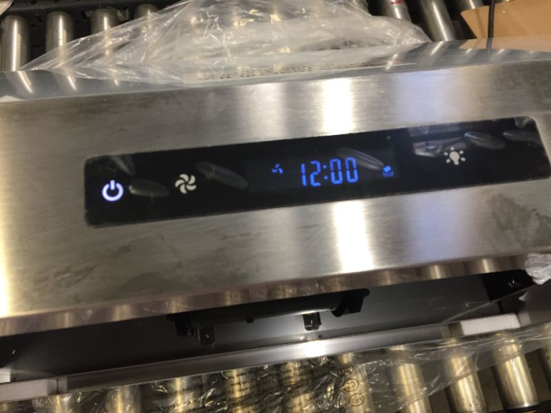 Photo 1 of AMZCHEF Under Cabinet Range Hood 30 inch 700CFM Wall Mount Vent Hood 3 Speed Fan Touch/Remote Control Time Setting Dishwasher Safe Baffle Filters Stainless Steel
