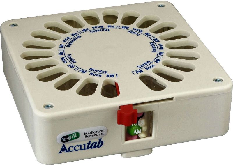 Photo 1 of Accutab Large Capacity Manual Pill Dispenser