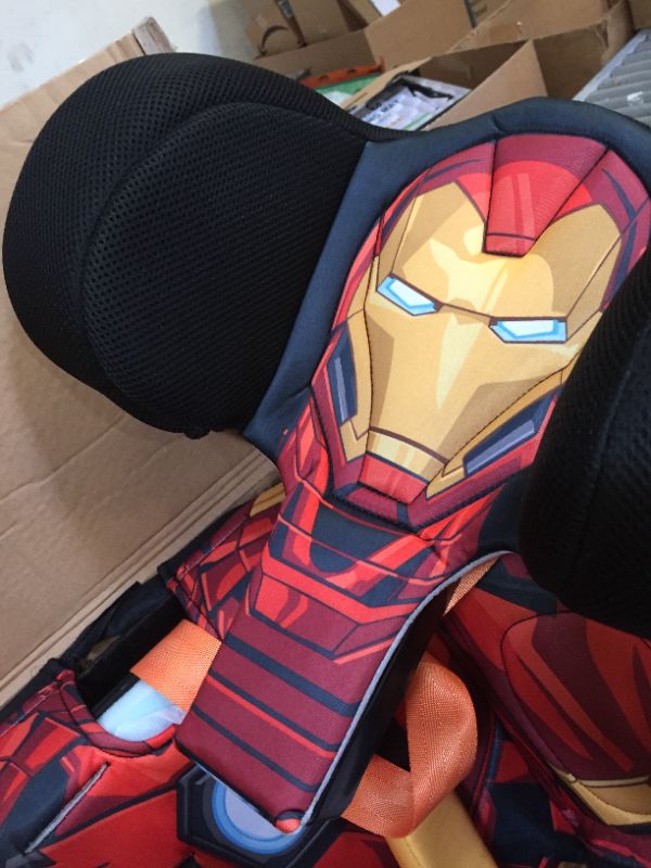 Photo 4 of KidsEmbrace 2-in-1 Harness Booster Car Seat, Marvel Avengers Iron Man