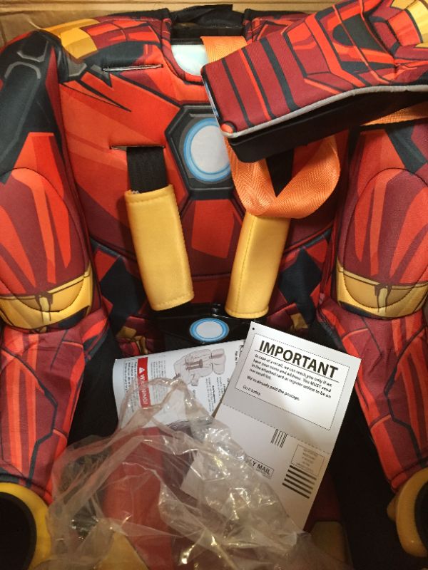 Photo 3 of KidsEmbrace 2-in-1 Harness Booster Car Seat, Marvel Avengers Iron Man