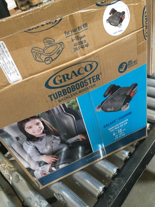 Photo 2 of Graco TurboBooster Backless Booster Car Seat, Galaxy