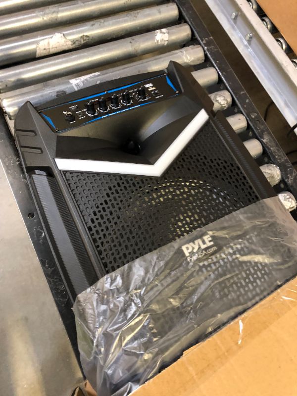 Photo 2 of Portable Bluetooth PA Speaker System - 800W Rechargeable Outdoor Bluetooth Speaker Portable PA System, Pyle PPHP1242B & Pro Includes 15ft XLR Cable to 1/4''Audio Connection, Connector, Black (PDMIC58) 12 in Speaker System + 15ft XLR Cable