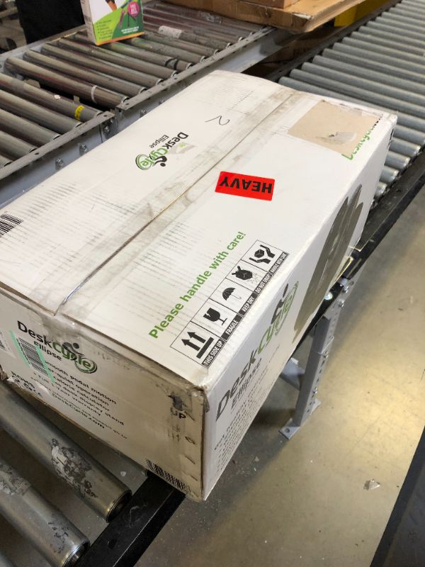 Photo 4 of DeskCycle Ellipse Under Desk Elliptical Machine, Compact Mini Seated Elliptical Desk Exercise Equipment, Desk Cycle Pedal Exerciser, Black