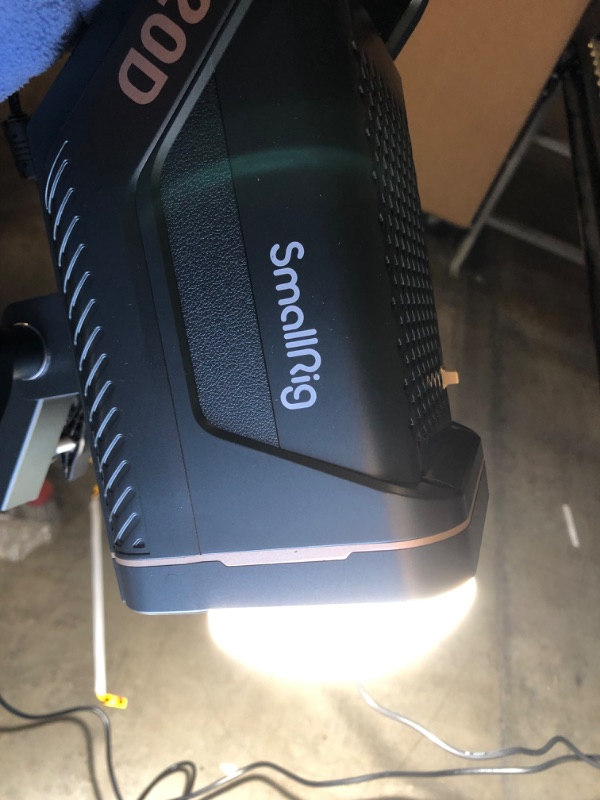 Photo 2 of SmallRig RC 220B 220W Bi-Color LED Video Light 2700K-6500K 84500 Lux@3.3ft Continuous Lighting CRI 95+ TLCI 96+ w/Bowens Mount, Manual and App Control Remotely Professional Studio Spotlight-3473