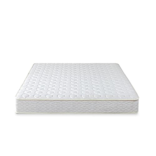 Photo 1 of Zinus 8 Inch Foam and Spring Hybrid Mattress / Certipur-Us Certified Foams / Mattress-in-a-Box, White Queen
