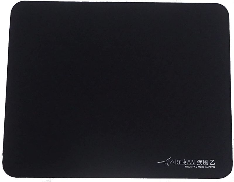 Photo 1 of ARTISAN FX HAYATEOTSU NINJABLACK Gaming Mousepad of Polyester with Smooth Texture and Quick Movements for pro Gamers or Grafic Designers Working at Home and Office (?X-Soft? X-Large)
