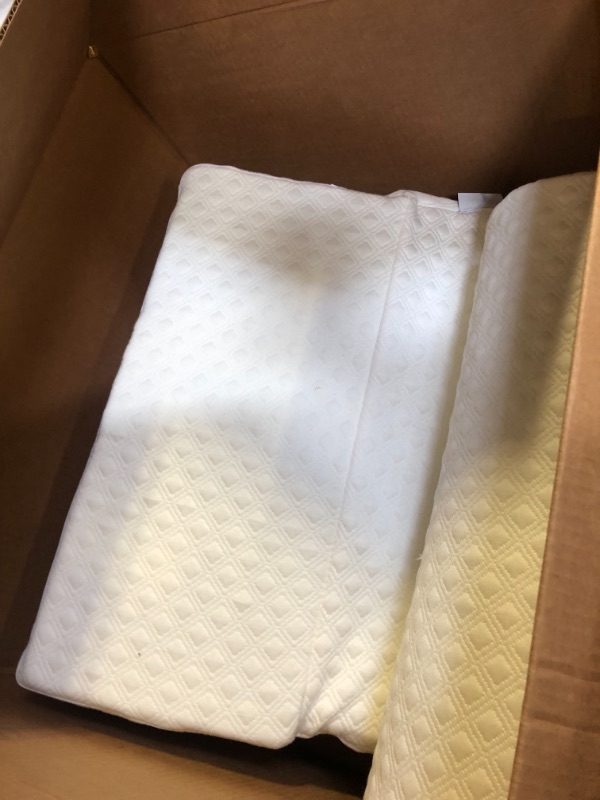 Photo 3 of aeris Memory Foam Wedge Pillow for Sleeping - Unique Curved Design - Incline Post Surgery Pillow - Acid Reflux, Heartburn, GERD, Snoring - Washable Cover 25"x25"x8.5"