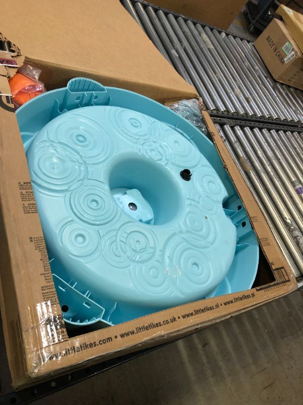 Photo 1 of Little Tikes Flowin Fun Water Table with 13 Piece Pipes & Tower Waterfall Acces

