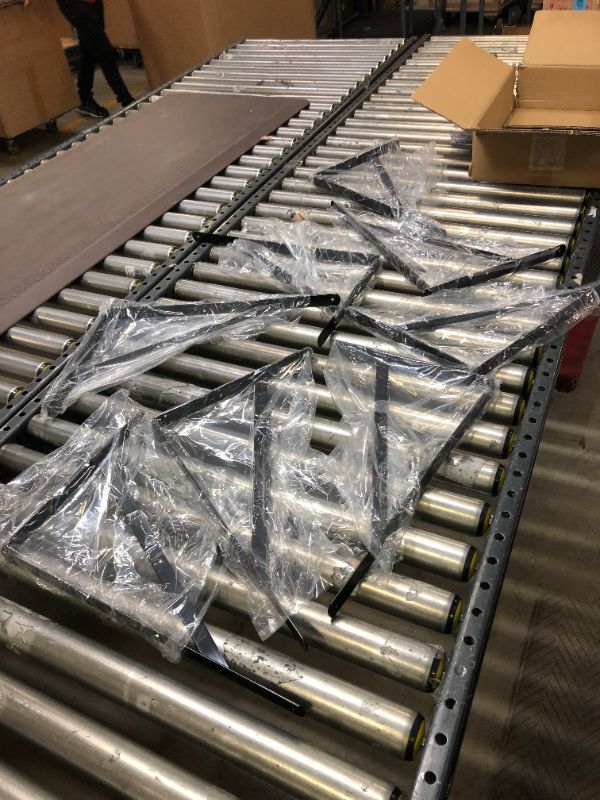 Photo 1 of 8 pack shelf brackets 18" 