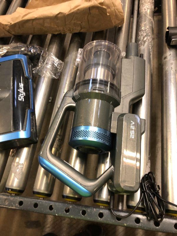 Photo 1 of eureka Stylus Lightweight Cordless Vacuum Cleaner, 350W Powerful BLDC Motor for Multi-Flooring Deep Clean LED Headlights, Convenient Stick and Handheld Vac, Premium
