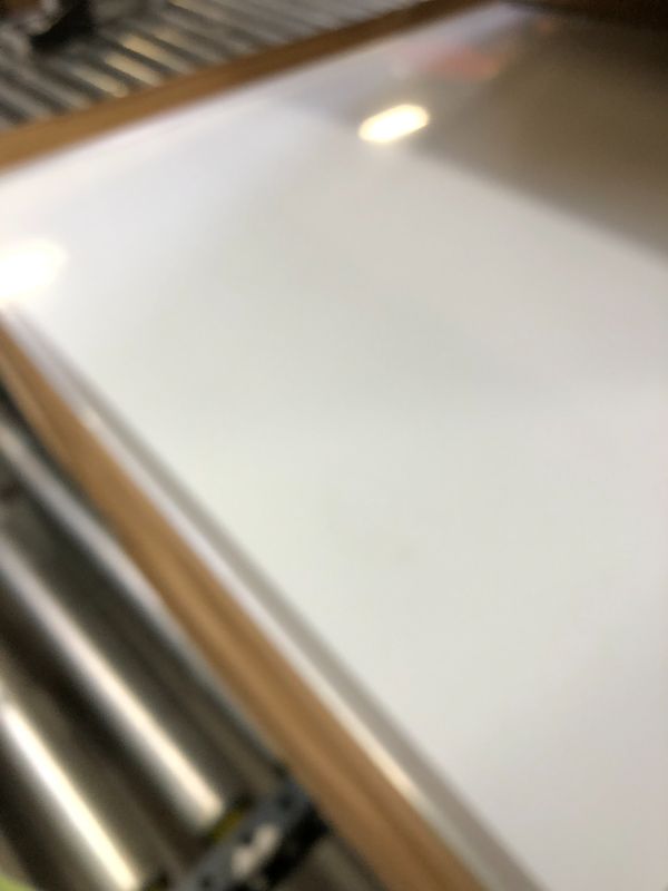 Photo 9 of Amazon Basics Large Magnetic Dry Erase White Board, 6 x 4-Foot Whiteboard - Silver Aluminum frame
