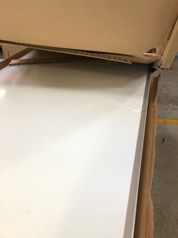 Photo 7 of Amazon Basics Large Magnetic Dry Erase White Board, 6 x 4-Foot Whiteboard - Silver Aluminum frame
