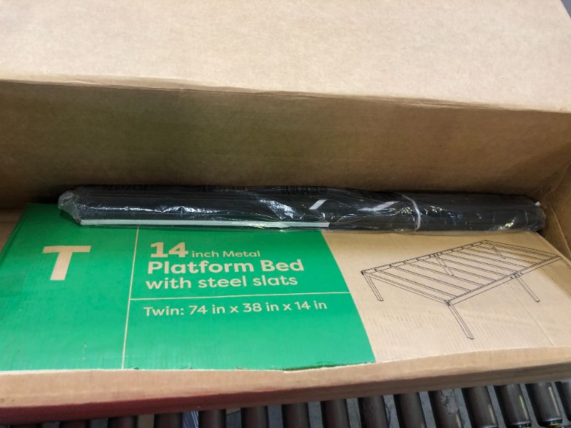 Photo 2 of Best Price Mattress 14 Inch Metal Platform Beds w/ Heavy Duty Steel Slat Mattress Foundation (No Box Spring Needed)