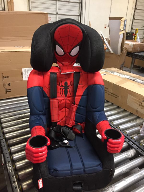 Photo 2 of KidsEmbrace Marvel Spider-Man 2-In-1 Forward-Facing Harness Booster Car Seat With Harness, And Belt-Positioning Booster
