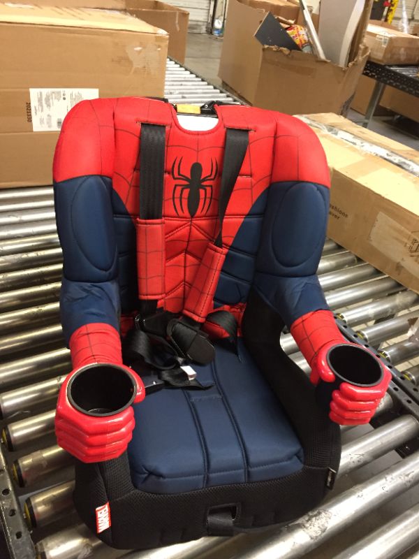 Photo 4 of KidsEmbrace Marvel Spider-Man 2-In-1 Forward-Facing Harness Booster Car Seat With Harness, And Belt-Positioning Booster
