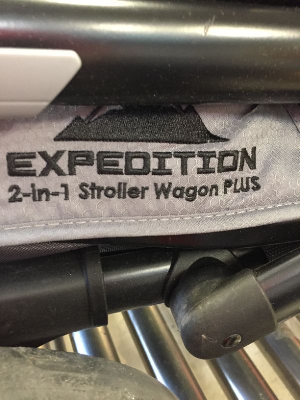 Photo 3 of Baby Trend Expedition Stroller Wagon 
used  , wheels are dirty
