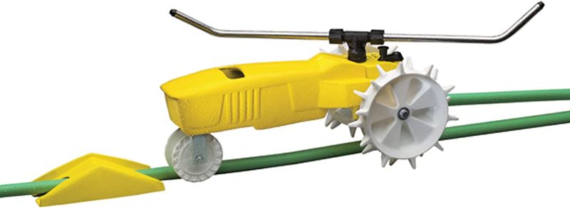 Photo 1 of Nelson Traveling Sprinkler RainTrain 13,500 Square Feet Yellow (818653-1003)
USED /  MISSING HARDWARE