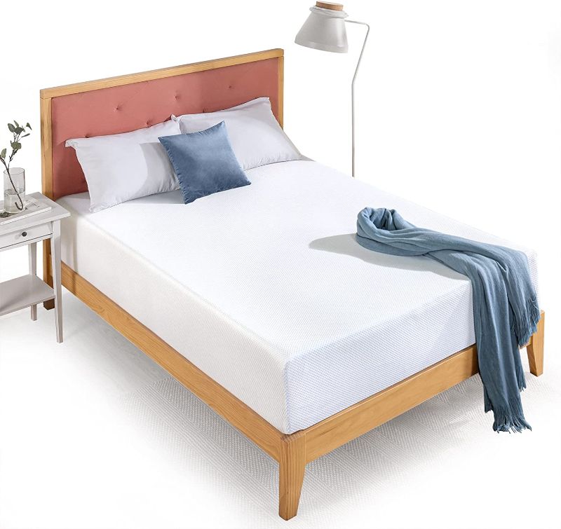 Photo 1 of ZINUS 12 Inch Green Tea Cooling Gel Memory Foam Mattress / Cooling Gel Foam / Pressure Relieving / CertiPUR-US Certified / Bed-in-a-Box, Queen