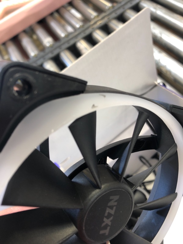 Photo 5 of NZXT Kraken X73 RGB 360mm - RL-KRX73-R1 - AIO RGB CPU Liquid Cooler - Rotating Infinity Mirror Design - Improved Pump - Powered By CAM V4 - RGB Connector - Aer RGB V2 120mm Radiator Fans (3 Included)
