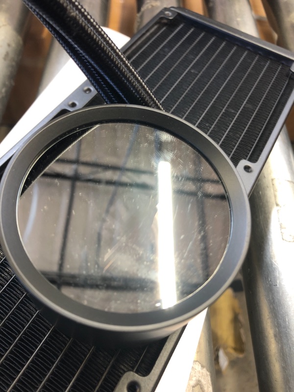 Photo 6 of NZXT Kraken X73 RGB 360mm - RL-KRX73-R1 - AIO RGB CPU Liquid Cooler - Rotating Infinity Mirror Design - Improved Pump - Powered By CAM V4 - RGB Connector - Aer RGB V2 120mm Radiator Fans (3 Included)
