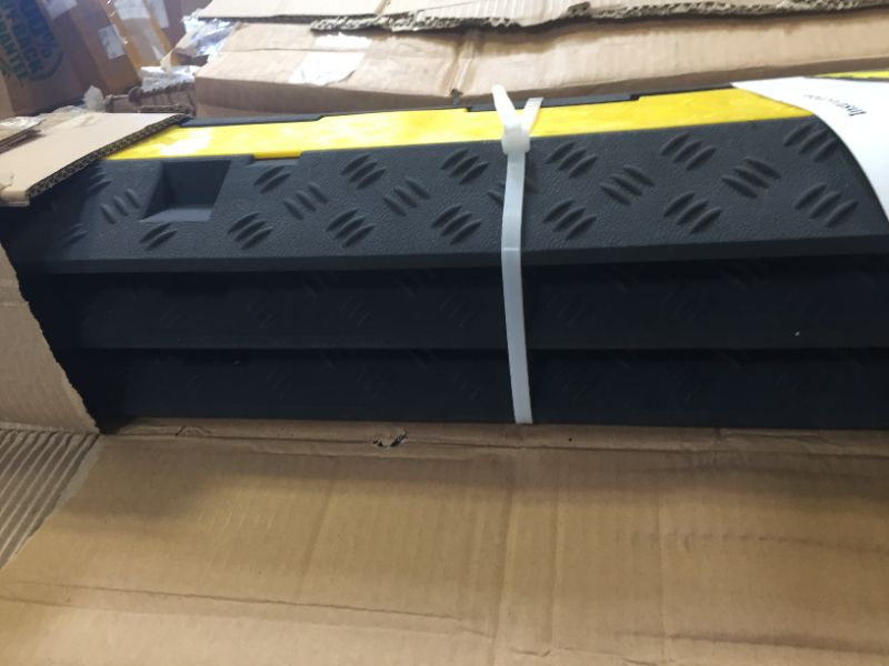 Photo 1 of 3 Pack of 2 Channel 11000lbs per Axle Capacity Protective Wire Cord Ramp