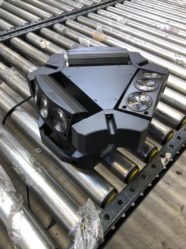 Photo 2 of Spider Moving Head Lights, U`King DJ Lights 9 LEDs Heads X 10W RGB Stage Lighs 12/19 Channels DMX-512 and Sound Activated