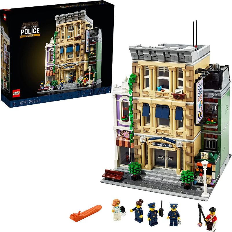 Photo 1 of LEGO Police Station 10278 Building Kit; A Highly Detailed Displayable Model for Adults