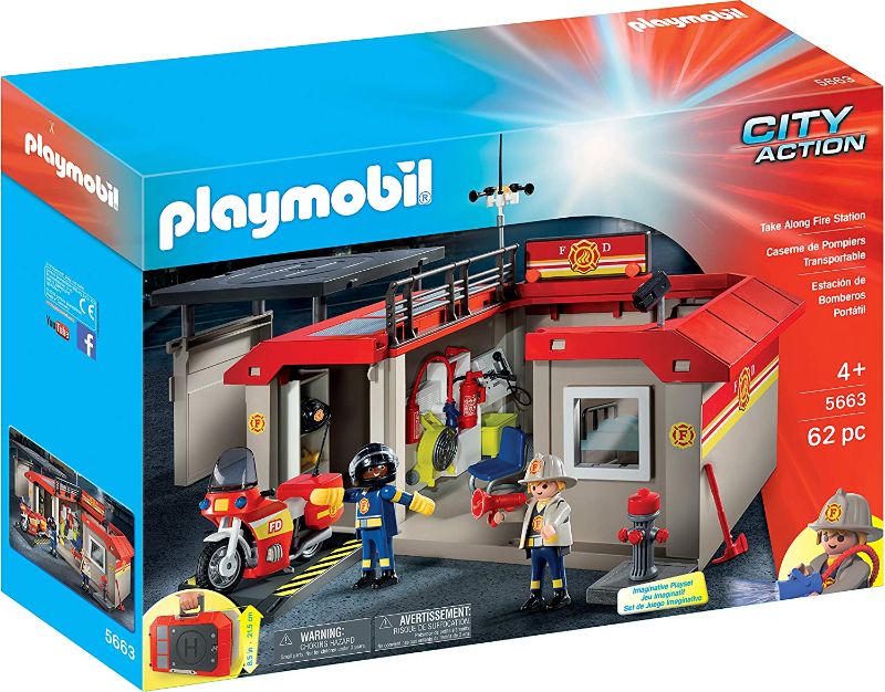 Photo 1 of PLAYMOBIL Take Along Fire Station
