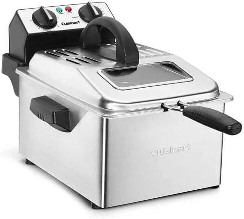 Photo 1 of Cuisinart CDF-200P1 Professional Deep Fryer, 1 gallon, Stainless Steel
