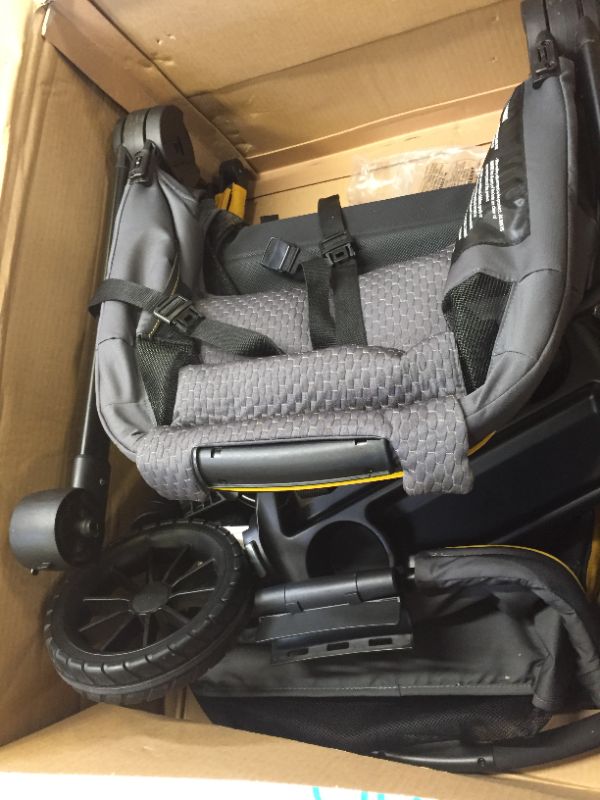 Photo 3 of Evenflo Pivot Xplore All-Terrain Double Stroller Wagon - Adventurer Gray