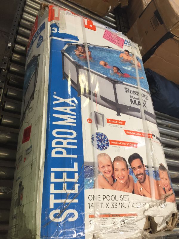 Photo 1 of Bestway 56597E Pro MAX Above Ground PACKAGE DMG 