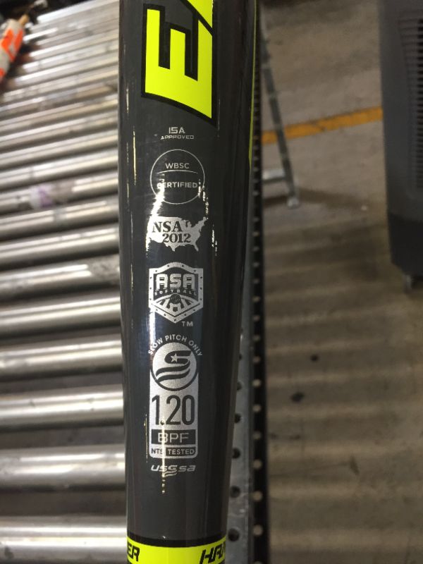 Photo 2 of Easton HAMMER Slowpitch Softball Bat, Power Loaded, 12 in Barrel, Approved for All Fields
