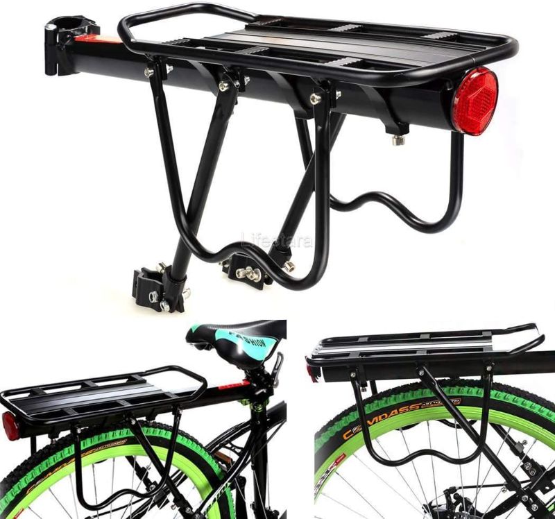 Photo 1 of Ancheer Rear Bag Pannier Rack Alloy Bike Bicycle Seat Post Frame Carrier Holder
