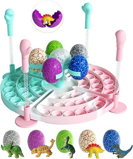 Photo 1 of Pop Kids Toys Its Dinosaur Eggs Games Easter Toys Games for Boys Girls Gifts It Party Favors for Kids Adults Autism ADHD Stress Relief, Silicone Push Bubble Sensory Toys (A)
