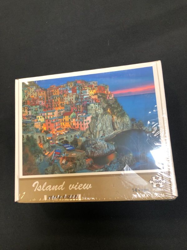 Photo 1 of Island View Wooden 1000 Piece Jigsaw Puzzle Toy For Adults and Kids