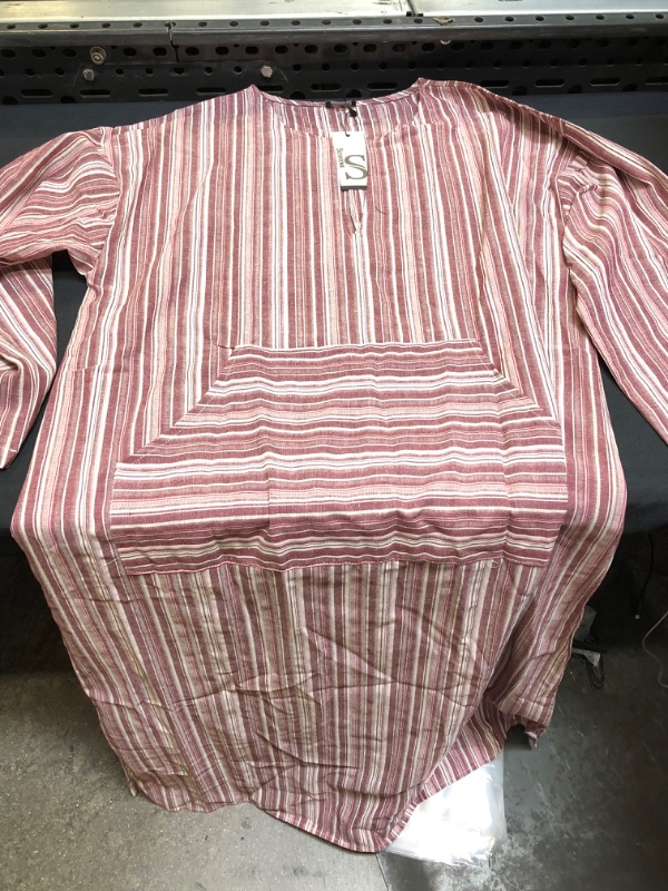 Photo 1 of WOMENS DRESS LONG SLEEVE STRIPES 2XL 