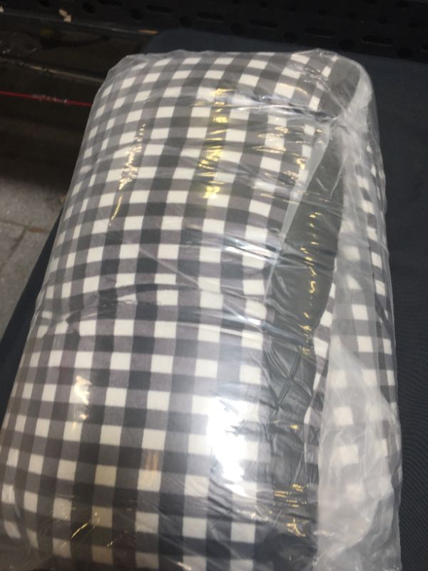 Photo 1 of 60" INCH BLACK AND WHTIE SEAT CUSHION 