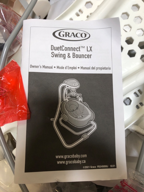 Photo 4 of Graco DuetConnect LX Swing and Bouncer, Redmond
