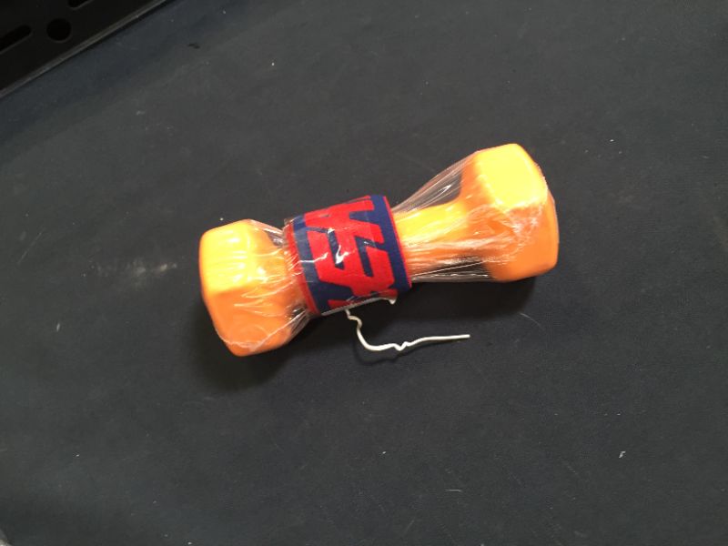 Photo 2 of 2KG orange dumbbell with resistance band
